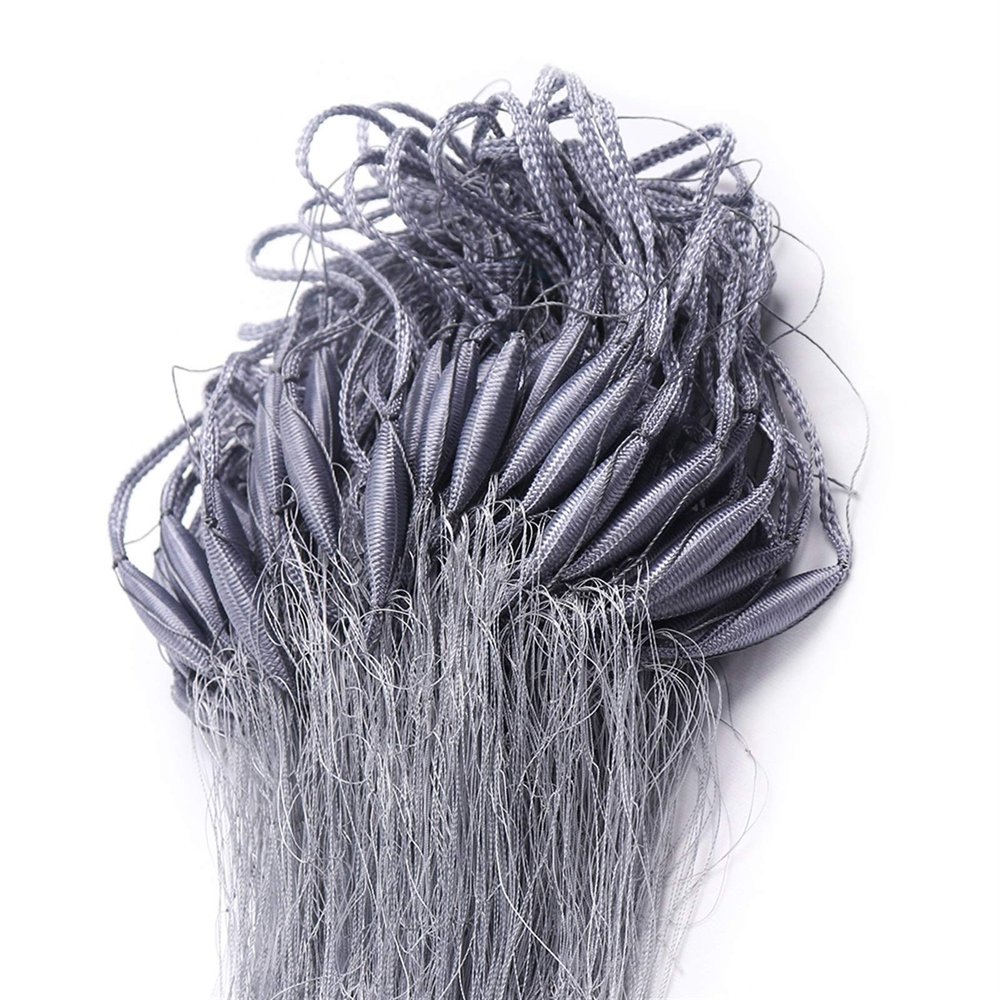 Bclla Zkenyao-net Fishing Fishnet Trap for Catch Fish 60mm 50mm 25mm Sticky Small Mesh,3 Layer Multifilament Gill Net, (Color : 50mm)