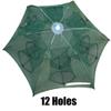 Bclla Zkenyao-net Fishing Folding Fishing Cast Nets, Fish Crab Trap Network, Cages Shrimp Nylon Netting, Fishing Cage Trap Cast Net, (Color : 2c12h) view 2
