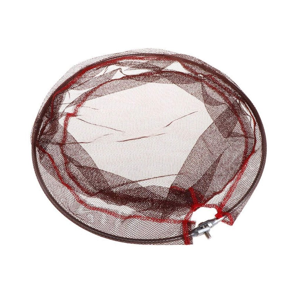 Bclla Zkenyao-net Fishing Portable Fishing Net, Mesh Bag Silicone Landing Net, High Density Tackle Accessories, 35/40cm, Color : 40cm(15.75in)