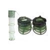 Bclla Zkenyao-net Fishing 4 Layers Collapsible Fishing Basket Dip Net, 1.2/1.5M Fishing Cage Fishing Accessories Tool, (Color : 1.5m) view 4