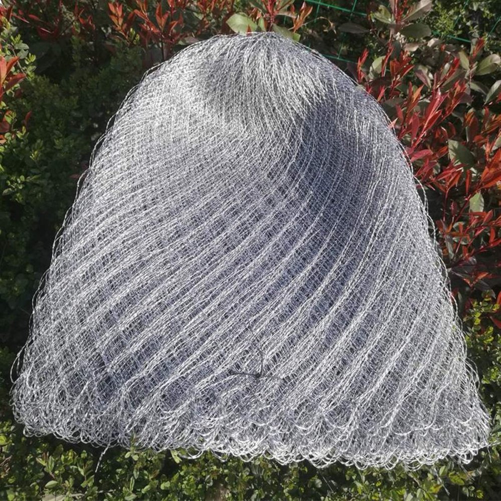 Bclla Zkenyao-net Fishing Nylon Fishing Nets, Collapsible Rhombus Mesh Hole 3 Sizes Depth Folding Dip Net, (Color : D60cm)