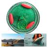 Bclla Zkenyao-net Fishing Folded Portable Trap Cage Boat Fishing Three Floating Ball Cast Mesh Fish Net, (Color : 40) view 3