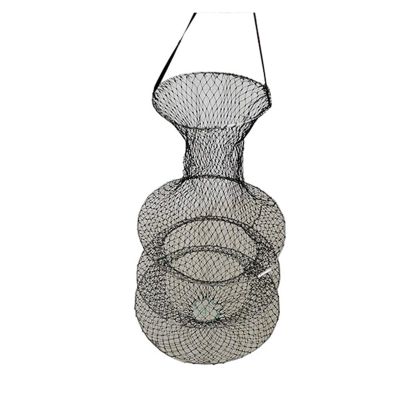 Bclla Zkenyao-net Fishing 1PCS, 60cm X34cm Fishing Net Cage, Folding Fish Tackle Quick-Drying Shrimp Net, Fish Glue Shrimp Cage Fishing Net