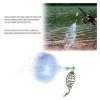 Bclla Zkenyao-net Fishing 1PCS, Copper Spring Shoal Fishing Net, Luminous Beads Ball Bearing Solid Ring Connector Swivel Fishing Tool, (Color : 6x6cm) view 2