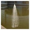 Bclla Zkenyao-net Fishing 1PCS, Copper Spring Shoal Fishing Net, Luminous Beads Ball Bearing Solid Ring Connector Swivel Fishing Tool, (Color : 6x6cm) view 4