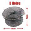 Bclla Zkenyao-net Fishing Folding Fishing Cast Nets, Fish Crab Trap Network, Cages Shrimp Nylon Netting, Fishing Cage Trap Cast Net, (Color : 3h4025) view 2