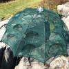 Bclla Zkenyao-net Fishing 4-20 Holes Automatic Fishing Net, Nylon Foldable Crab Fish Trap Cast Net, Folding Fishing Network, (Color : 4 Sides 4 Holes) view 3