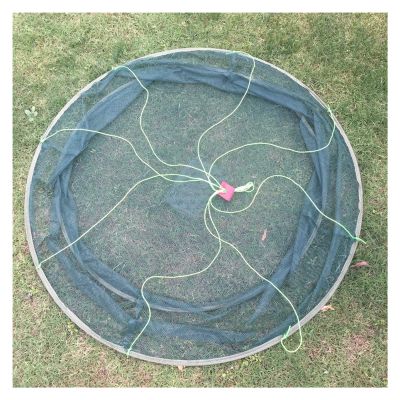 Bclla Zkenyao-net Fishing Portable Folding Fishing Nets, Casting Fishes Shrimp Crayfish Catcher Nets, (Color : Dia 80cm)