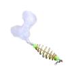 Zkenyao-net Fishing Copper Spring Shoal Fishing Net with Night Luminous Beads Ball, Solid Ring Fishing Connector, Freshwater Fishing Tool, (Color : Size1 3.5x3.5cm) view 1
