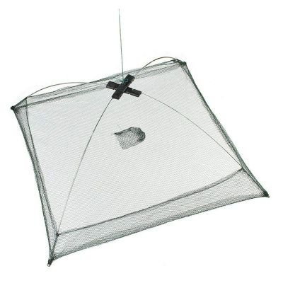 Bclla Zkenyao-net Fishing Portable Folded Fishing Net, Baits Mesh Trap Durable for Shrimp Minnow Crayfish, (Color : 100cm)