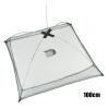 Bclla Zkenyao-net Fishing Portable Folded Fishing Net, Baits Mesh Trap Durable for Shrimp Minnow Crayfish, (Color : 100cm) view 2