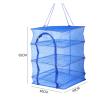 Bclla Zkenyao-net Fishing Foldable 4 Layers Drying Fish Net, Drying Rack Hanging Vegetable Fish Dishes Dryer Net 40 X 40 X 68cm view 3