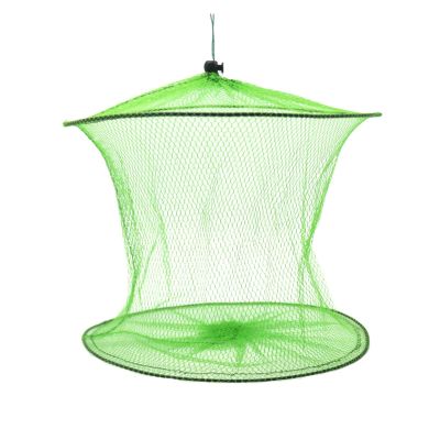 Bclla Zkenyao-net Fishing 2 Layers Portable Fishing Net, 48 X 30cm Fish Shrimp Mesh Cage Cast Net, (Color : 1 Layers)