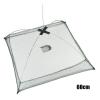 Bclla Zkenyao-net Fishing Portable Folded Fishing Net, Baits Mesh Trap Durable for Shrimp Minnow Crayfish, (Color : 60cm) view 2