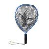 Bclla Zkenyao-net Fishing 35 Cm Portable Handheld Fishing Dip Net, Rubber Landing Nets with Elastic Rope and Buckle, 4 Colors, (Color : Blue) view 1