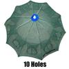 Bclla Zkenyao-net Fishing Folding Fishing Cast Nets, Fish Crab Trap Network, Cages Shrimp Nylon Netting, Fishing Cage Trap Cast Net, (Color : 10h) view 2