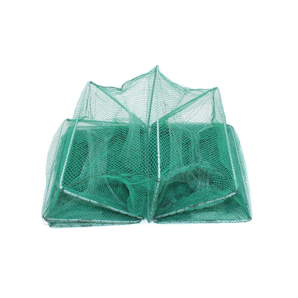 Bclla Zkenyao-net Fishing 3.7m Nylon Fishing Net, Shrimp Cage Catcher Trap, Foldable Portable for Crab Crayfish Catcher Live Trap Lobster, (Color : 1.5m)