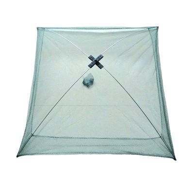 Bclla Zkenyao-net Fishing Foldable Folding Mesh Nylon Fishing Net, Baits Trap Cast Dip Crab Shrimp Nets, Automatic Trap Outdoor Fishnet, (Color : 60CM)