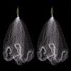 Bclla Zkenyao-net Fishing 2pcs, Copper Spring Shoal Fishing Netting with Luminous Beads, Mesh Net for Fishing Fishing Tackle, (Color : 11) view 1