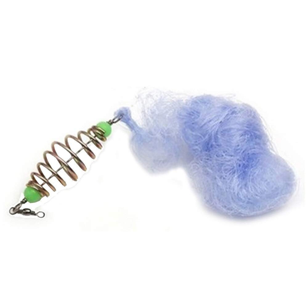 Bclla Zkenyao-net Fishing 1PC Fishing Net, Fishing Cage, Fishnet Copper Spring Shoal Netting, Fishing Tackle Fishing Supplies, (Color : 7 mesh 3.5x3.5cm)