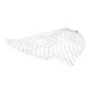 Bclla Zkenyao-net Fishing 35/45/70 Cm Double Line Braided Fishing Net, Fishing Tools Mesh Hole for Bass Trout Catch Luring Accesorry, (Color : 35cm) view 3