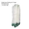 Bclla Zkenyao-net Fishing 8/20/30M Fishing Net, Single Laye Nylon Durable Practical Fish Line Folding Fishnet Fishing Mesh,Shrimp Net Cage, (Color : 1 Finger 30m) view 2
