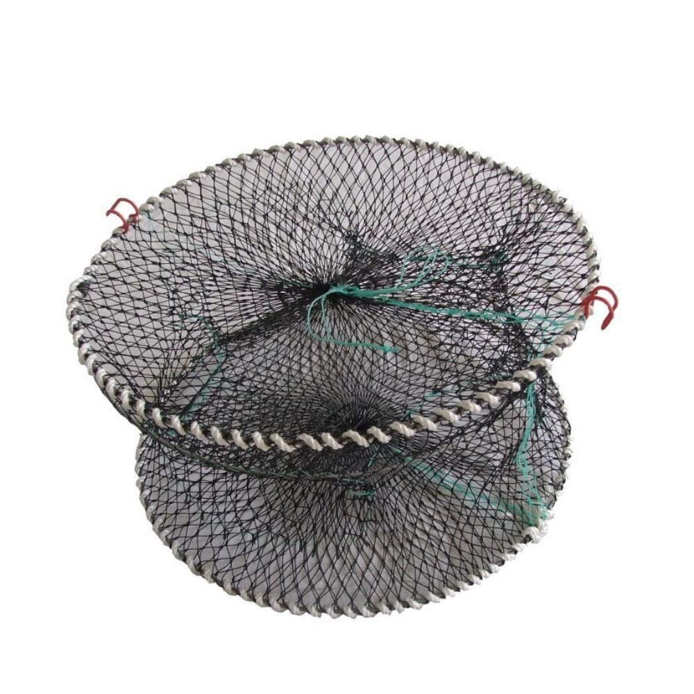 Bclla Zkenyao-net Fishing Folding Fishing Cast Nets, Fish Crab Trap Network, Cages Shrimp Nylon Netting, Fishing Cage Trap Cast Net, (Color : 5025)