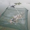 Bclla Zkenyao-net Fishing Little Fish Shrimp Minnow Crab Baits Cast Mesh Trap Dip Lift Net, Lifting Catching Folded Fishing Net, 60 80cm, (Color : 80x80cm) view 1