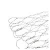 Bclla Zkenyao-net Fishing Double Line Braided Mesh Fishing Landing Net, 40/50/60 Cm Fishing Tools Mesh Hole for Bass Trout Catch Luring Accesorry, (Color : 50cm) view 2
