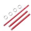 EXREIZST Expandable Spreader Bar Set and Premium Soft Pad Leather Straps System Set Adjustable Training Tools Sports Set with Storage Bag, Red view 3
