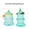 Bclla Zkenyao-net Fishing Portable Foldable Fishing Network,Automatic Floating Fishing Net Cage, Crab Shrimp Minnow Bait Trap Cast Fish Net, (Color : Dark Khaki) view 3