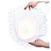 Bclla Zkenyao-net Fishing 35/40/45/50/60cm Nylon Fishing Nets, Collapsible Fishing Tools Rhombus Mesh, Hole Depth Folding Nylon Landing Dip Net, (Color : 60 CM) view 1