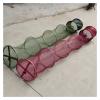 Bclla Zkenyao-net Fishing 1.5M/2M/2.5M/3M/4M Collapsible Fish Shrimp Minnow Fishing Bait Trap Dip Net Cage,5 Layers Fishing Net, (Color : 33cm X 300cm) view 4