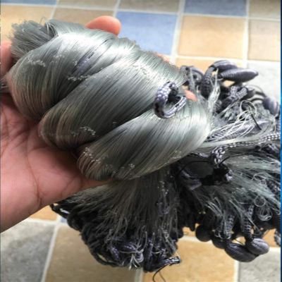 Bclla Zkenyao-net Fishing Finefish Single Layer Monofilament Net, for Fishing Gillnet 1.8 * 30M Catch Fishing Network Cast, (Color : Mesh 25x25mm)