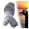 Bclla Zkenyao-net Fishing Handmade Single Layer Monofilament Fish Network, Sticky Mesh Catch 25-60mm Heald Mesh 1.8M*30M, (Color : Mesh 40x40mm) view 2