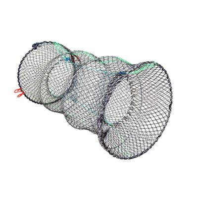 Bclla Zkenyao-net Fishing Collapsible Portable Fishing Accessories,Shrimp Lobster Cage, Crayfish Crab Trap Net, (Color : 25cmx47cm)