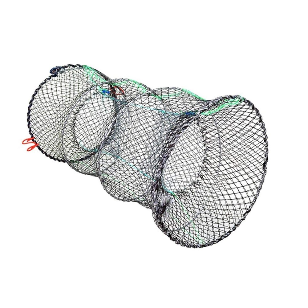 Bclla Zkenyao-net Fishing Collapsible Portable Fishing Accessories,Shrimp Lobster Cage, Crayfish Crab Trap Net, (Color : 25cmx47cm)