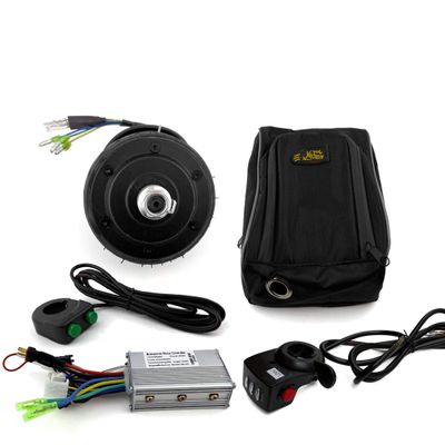 4 Inch Motor Wheel for DIY Kickscooter Thumb Throttle with Power Button Switch Indicator