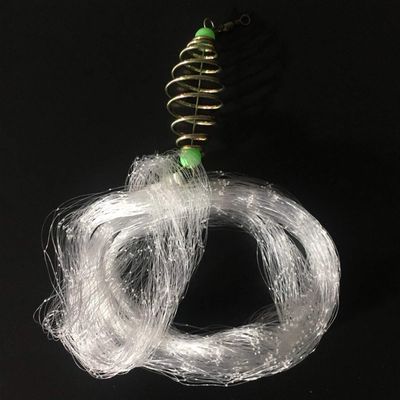 Bclla Zkenyao-net Fishing Copper Spring Shoal Fishing Net with Night Luminous Beads Ball Bearing, Solid Ring Freshwater Fishing Tool, (Color : 11)
