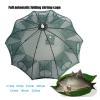 Bclla Zkenyao-net Fishing Folded Portable 4-20 Holes Automatic Fishing Net, Crayfish Catch Fish Trap Fishes Shrimp Crab Cast Mesh, (Color : 6 Enter) view 2