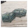 Bclla Zkenyao-net Fishing Shrimp Cage Nylon Foldable Crab Fish Trap Cast Net, Folding Fishing Network,2-16 Holes Automatic Fishing Net, (Color : 12h) view 3