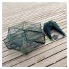 Bclla Zkenyao-net Fishing Shrimp Cage Nylon Foldable Crab Fish Trap Cast Net, Folding Fishing Network,2-16 Holes Automatic Fishing Net, (Color : 12h) view 4