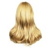 Andongnywell Golden Lace Front Ladies Heat Resistant Synthetic Hair Wig for Women Wig with Side Bangs (Golden,One Size,) view 4