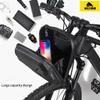 WILD MAN Quick Release 3L Hard Shell Rainproof Scooter Storage Bag for Kick Scooters Folding Bike Kick Board Handlebar Bag MTB (E8) view 4