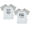 Ain't No Daddy Like The One I Got & Don't Look at Me That Smell is Coming from My Dad Funny T-Shirt Infant Baby Graphic Tee