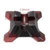 CLAS FOX Pro Scooter Stand Fits Scooters with 95mm to 120mm Scooter Wheels (Red-Black) view 2