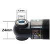 LvTu Mountain Bike Rear Shock Absorber 125mm(5") 150mm(6") 165mm(6.5") 190mm(7.5"), Rear Biliary Spring Shock, Coil Spring Black (Size : 125mm/550Lbs) view 3