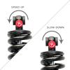 LvTu Mountain Bike Rear Shock Absorber 125mm(5") 150mm(6") 165mm(6.5") 190mm(7.5"), Rear Biliary Spring Shock, Coil Spring Black (Size : 125mm/550Lbs) view 4