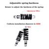 LvTu Scooter Rear Shock Absorber 165mm (6.49") Spring Suspension 650Lbs/ 850Lbs Suitable Weight 40-80kg (Size : 650 lbs) view 3