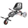 Hoverkart Seat Attachment Hoverboard Go-Kart Double Seat Adjustable Frame Turn Your Self Balancing Scooter into Go-Kart Fits 6.5" 8" and 10" Hoverboard Make Driving Much Fun and Safe,Black,Rubber view 1